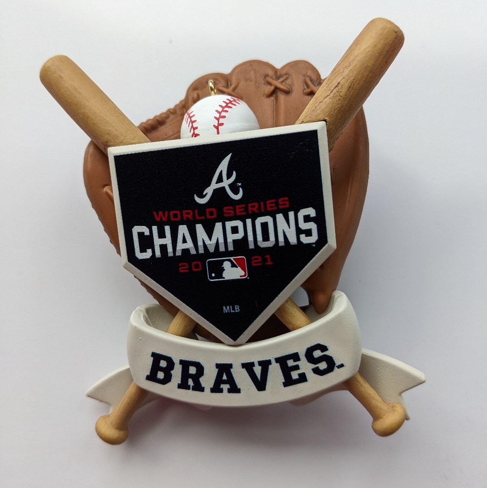 Hallmark Atlanta Braves World Series Ornament